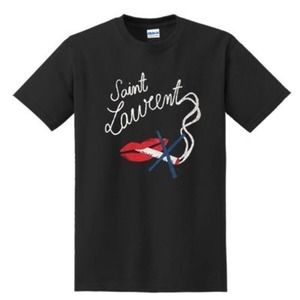 Saint Laurent No Smoking Tshirt